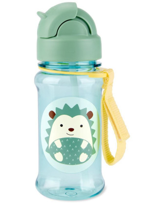 Zoo tritan Fľaša so slamkou 355 ml 12m+ Skip hop