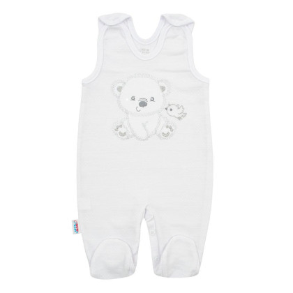 Dojčenská súpravička do pôrodnice New Baby Sweet Bear biela