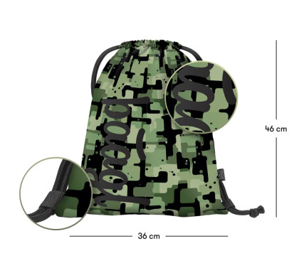 Set 3 Coolmate Green: batoh, peračník, sáčok Baagl