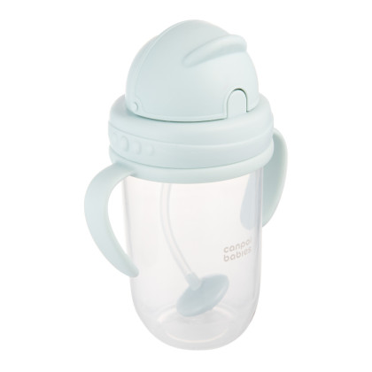 Hrnček nevylievací so slamkou a závažím 270 ml Canpol babies