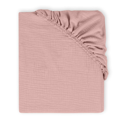 Mušelínové prestieradlo s gumou 60 x 120 cm BabyMatex