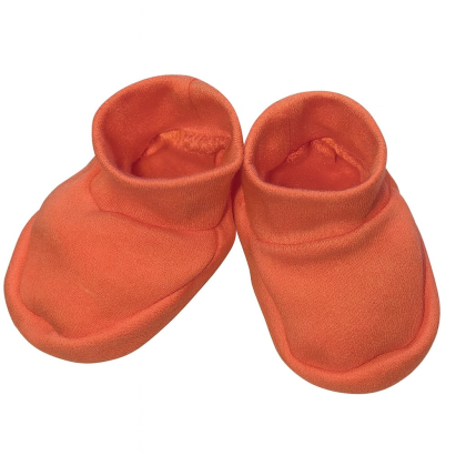 Dojčenské bavlnené capáčky uni koralové Baby Service