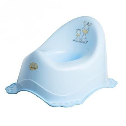 Protišmykový nočník Zebra Maltex - modrý