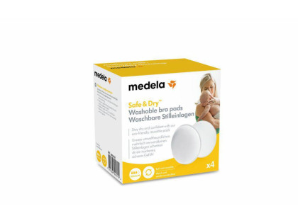 Prsné vložky na opakované použitie - prateľné 4 ks Medela