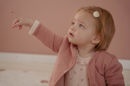 Kabátik obojstranný Pink Blush Little Dutch
