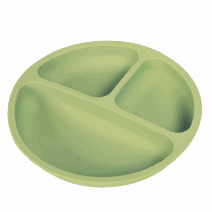 Silikónový tanier trojkomorový BocioLand