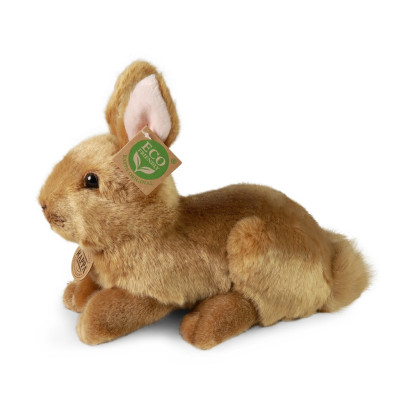 Plyšový králik hnedý ležiaci 23 cm ECO-FRIENDLY Rappa