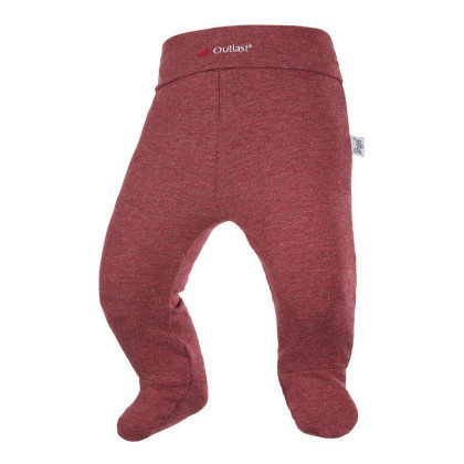 Polodupačky šmyk Outlast® Bordový melír