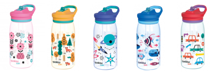 Plastová fľaša s náustkom Glow Kids 580 ml Quokka