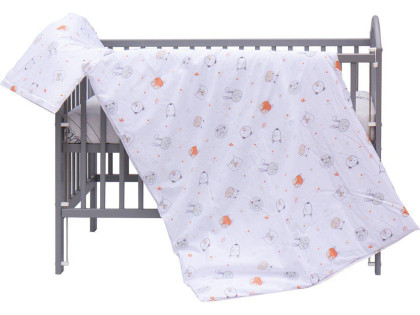 Obliečky do postieľky 2 dielne, 90 x 120 cm, Labra Scarlett