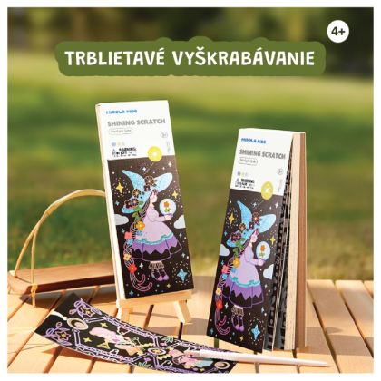 Trblietavé vyškrabovanie Starlight Girls Jarmelo