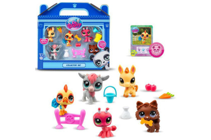 Littlest Pet Shop 5 figúrok Farma