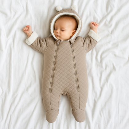 Zimná kombinéza thermo Béžová Baby Service