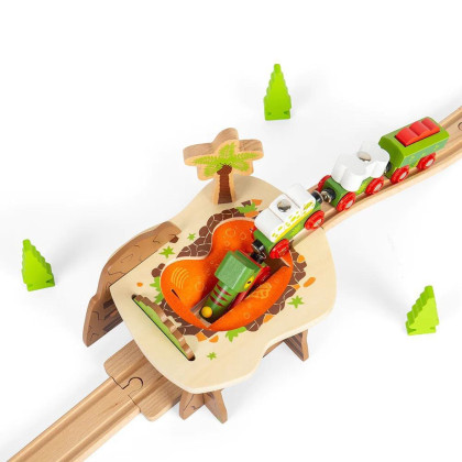 Tunel lávová jama Bigjigs Rail