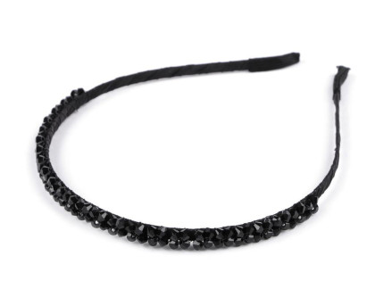 Čelenka do vlasov s brúsenými korálkami