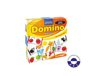 Hra DOMINO barvy