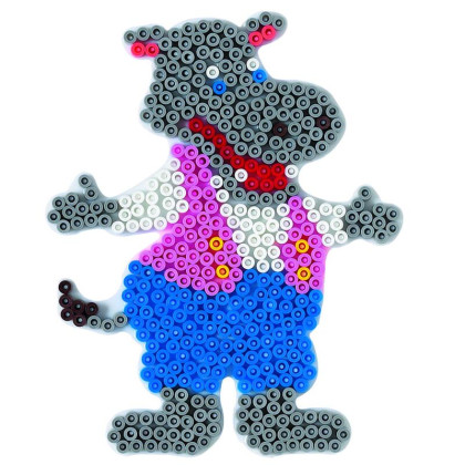 Podložka na zažehľovacie korálky Hama Hroch MIDI