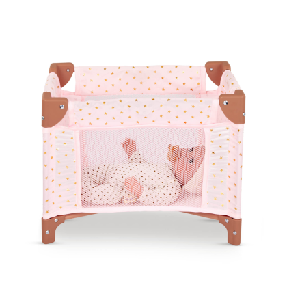 Postieľka pre bábiku s doplnkami LullaBaby