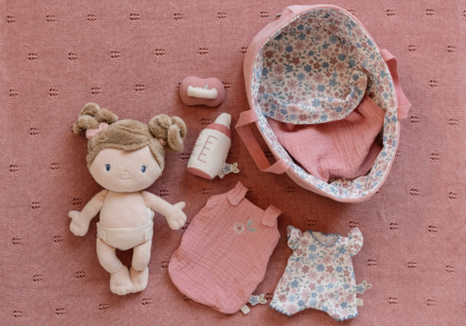 Bábika v košíku Rosa Little Dutch