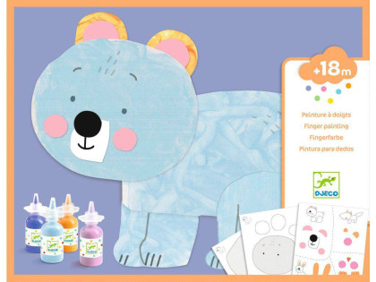 Prstové maľovanie - Messy fun Djeco