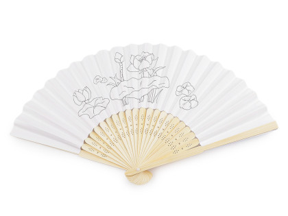 Detský vejár na domaľovanie