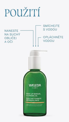 Čistiaci a odličovací olej 150 ml Weleda