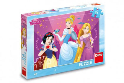 Puzzle Disney Odvážne princezné 24 dielikov 26 x 18 cm