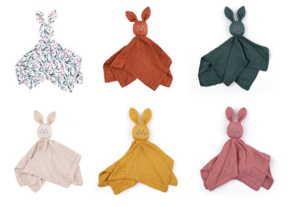 Maznáčik bambusový mušelínový Hugo 0 m+ Petite&Mars