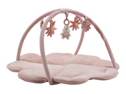 Hracia deka s hrazdou zajačik Miffy Lucky Blossom Little Dutch