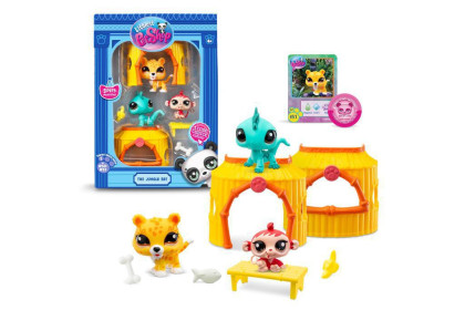 Littlest Pet Shop 3 figúrky Džungle