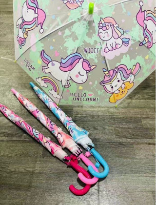 Dáždniky pre dievčatá jednorožec 50 cm