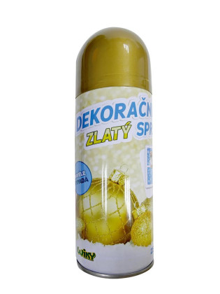 Dekoračný sprej Zlatý 250 ml