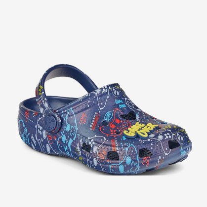 Chlapčenské nazúvaky Big Frog Modré game + amulet Coqui Vel. 36/37