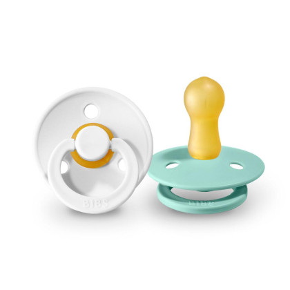 Bibs cumlíky kaučuk 2 ks 0-6 mesiacov Colour