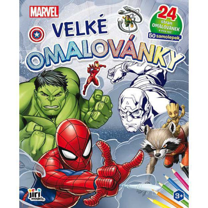 Veľké omaľovánky Marvel