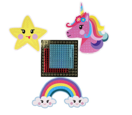 Jednorožec farebná mozaika Totum
