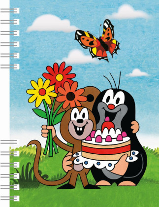 Zápisník A6 s krúžkovou väzbou Krtko 4