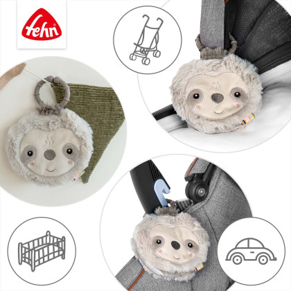 Plyšová knižka leňoch, Lazy Baby Fehn