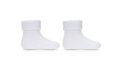 Dojčenské ponožky 1 pár organická bavlna Be Snazzy Biele