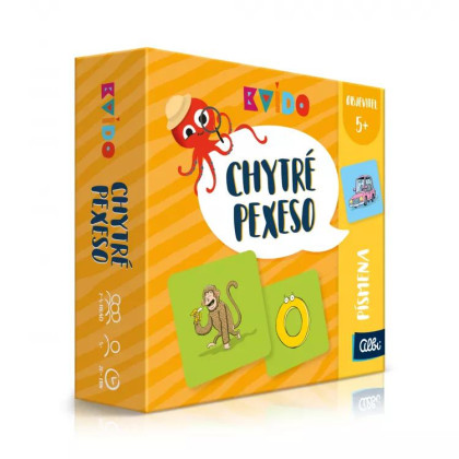 Kvído Chytré pexeso - Písmená