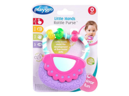 Moja prvá hrkálka kabelka Playgro