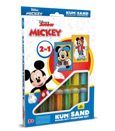 Pieskovanie obrázkov 2v1 Mickey