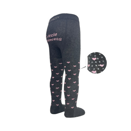 Pančucháče s protišmykom 3x ABS veľ. 92/98 sivé little princess Be Snazzy