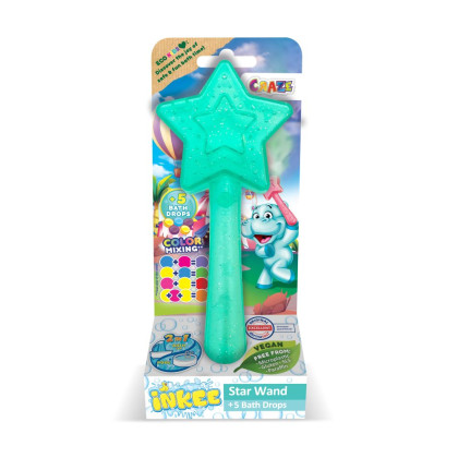 Kúzelná palička - Hviezda na šumivé kvapky Inkee