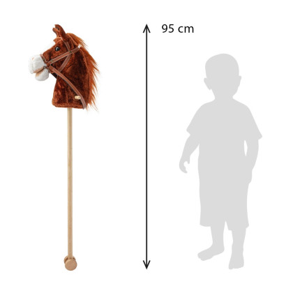 Hobby Horse so zvukom a kolieskami
Bruno Baby Mix Brown