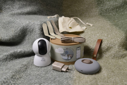Relax Chytrý senzor pre deti 0 m - 5 rokov Set s HD kamerou, opasok ruka/noha BabySensor