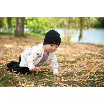 Mikina rozopínacia béžová psíkovia Little Angel
