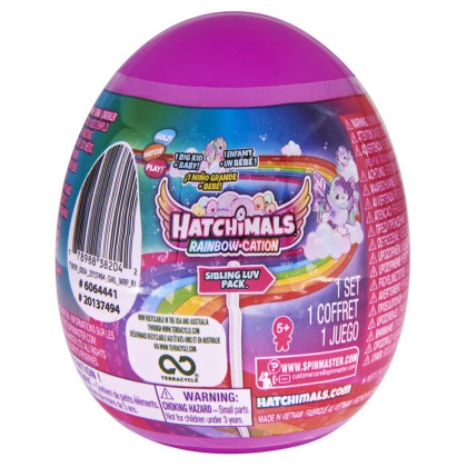 Hatchimals súrodenci vo vajíčku s doplnkami