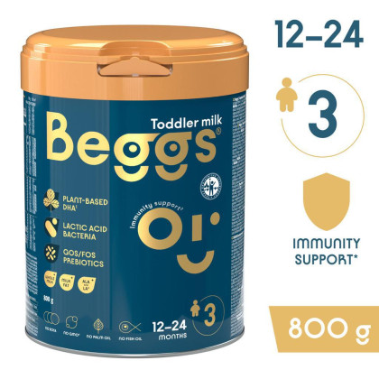 Beggs 3 batoľacie mlieko (800 g)