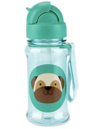Zoo tritan Fľaša so slamkou 355 ml 12m+ Skip hop